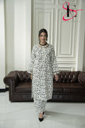 Two Piece Stitched Embroidered Suit -  Winters 2024