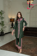 Two Piece Stitched Embroidered Suit -  Winters 2024
