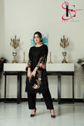 Two Piece Stitched Embroidered Suit -  Winters 2024