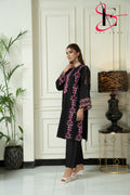 Two Piece Stitched Embroidered Suit -  Winters 2024