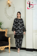 Two Piece Stitched Embroidered Suit -  Winters 2024