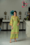 Two Piece Stitched Embroidered Suit -  Winters 2024
