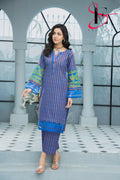 Two Piece Stitched Embroidered Suit -  Winters 2024