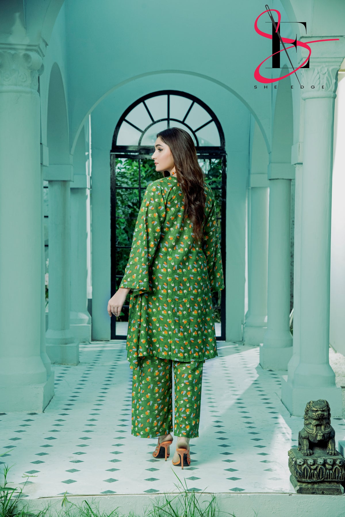 Two Piece Stitched Embroidered Suit -  Winters 2024