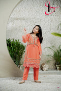 Two Piece Stitched Embroidered Suit -  Winters 2024
