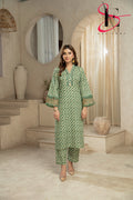 Two Piece Stitched Embroidered Suit -  Winters 2024
