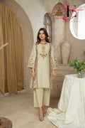 Two Piece Stitched Embroidered Suit -  Winters 2024