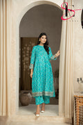 Two Piece Stitched Embroidered Suit -  Winters 2024