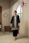 Two Piece Stitched Velvet Suit -  Winters 2024