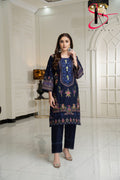 Two Piece Stitched Embroidered Suit -  Winters 2024