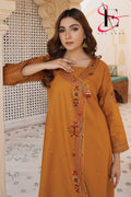 Two Piece Stitched Embroidered Suit -  Summers 2024