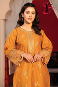 Two Piece Stitched Embroidered Suit -  Summers 2024