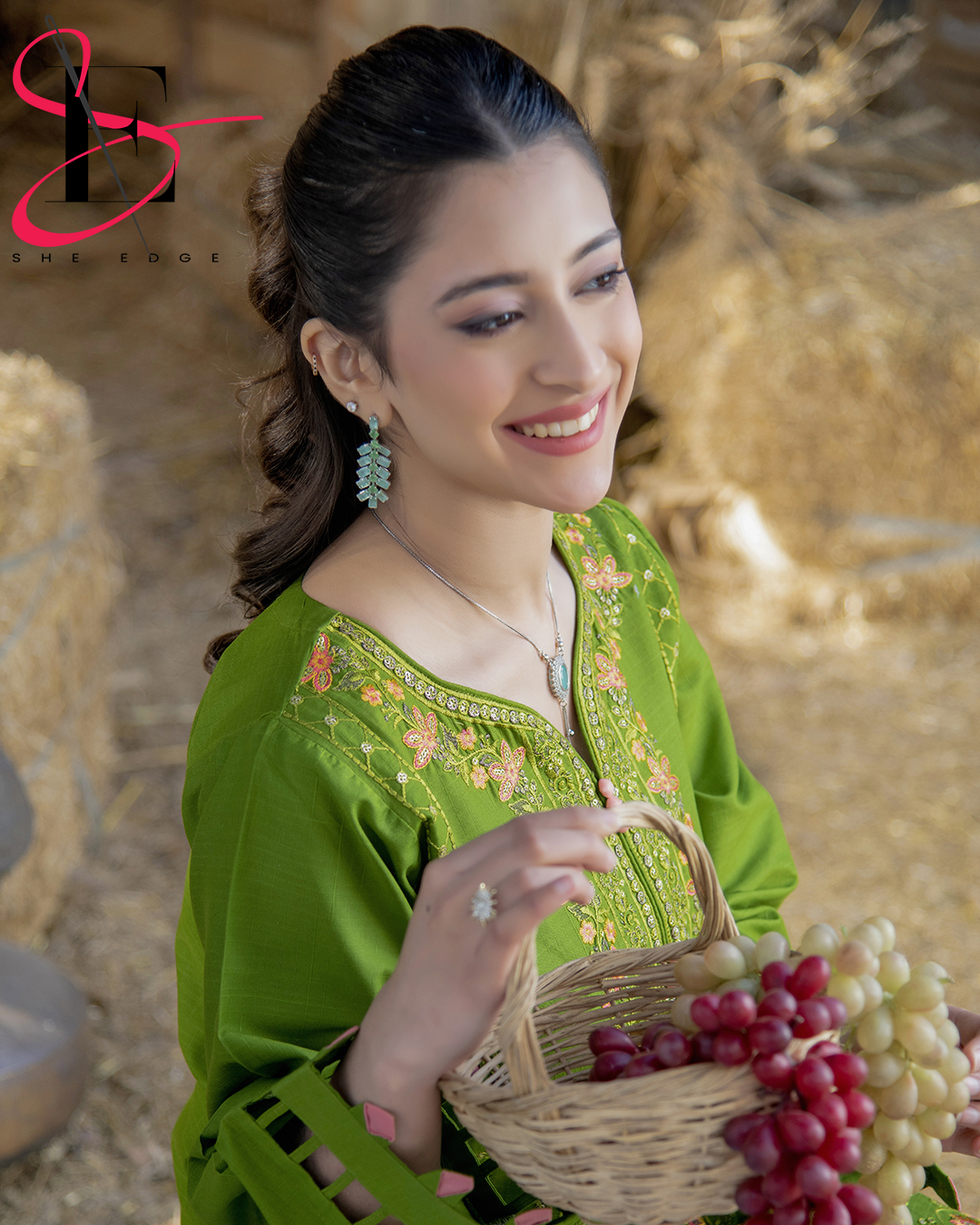 Two Piece Stitched Embroidered Casual Suit - Summers 2025