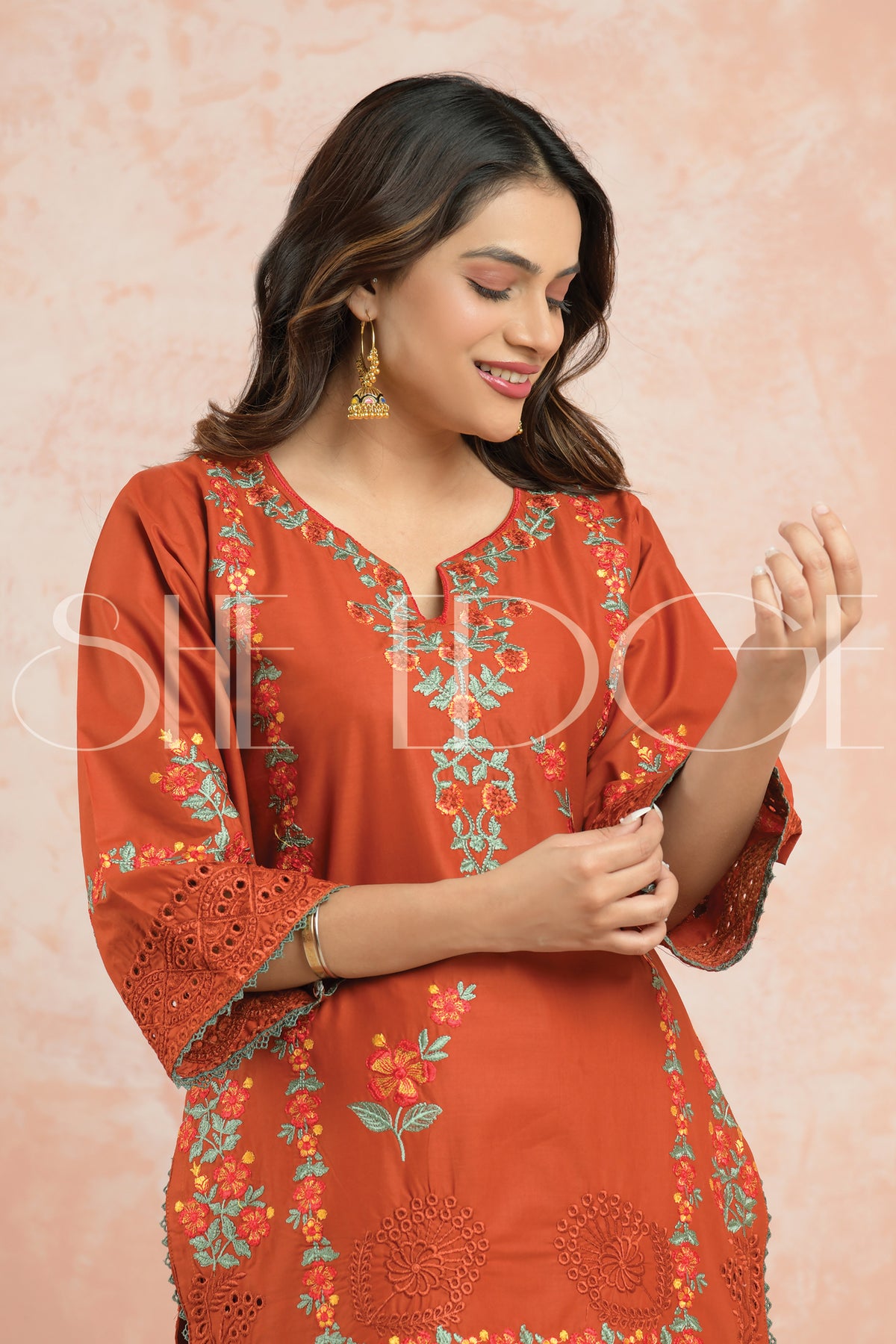 2 Piece Stitched Embroidered Suit -  Summers 2023