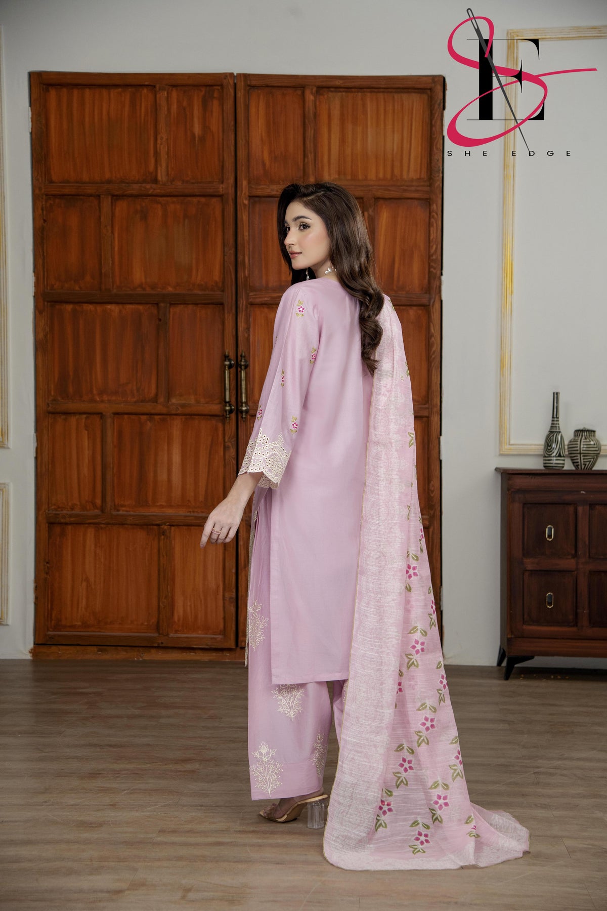Three Piece Stitched Embroidered Suit - Summers 2025