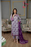 Three Piece Festive Stiched Embroidered Suit - Summers 2025
