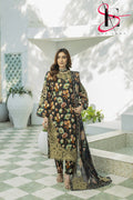Three Piece Stitched Embroidered Suit - Summers 2025