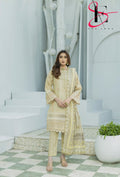 Three Piece Stitched Embroidered Suit - Summers 2025