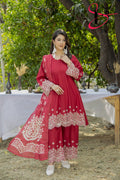 Three Piece Stitched Embroidered Suit - Summers 2025