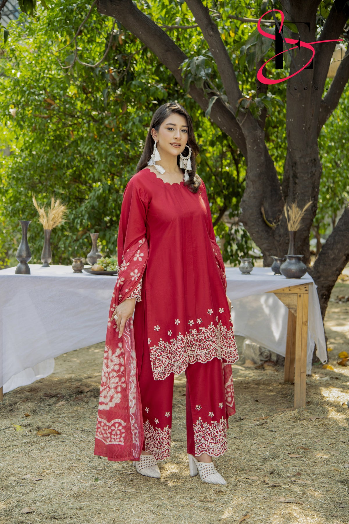 Three Piece Stitched Embroidered Suit - Summers 2025