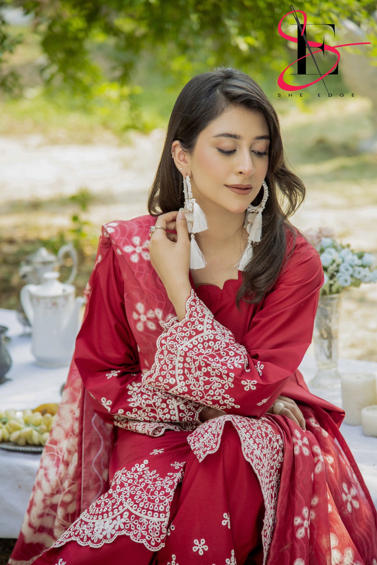 Three Piece Stitched Embroidered Suit - Summers 2025
