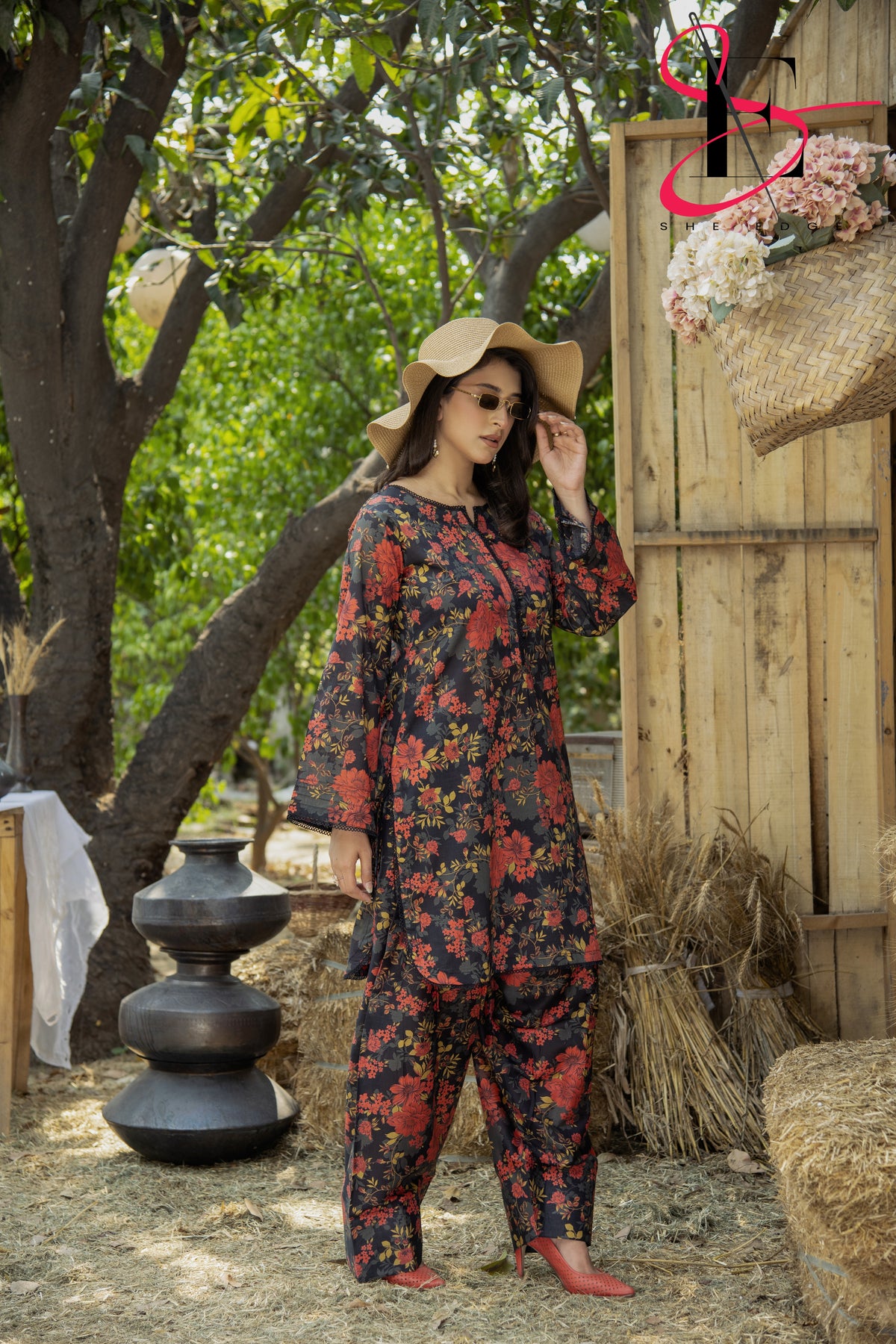 Three Piece Printed Stitched Embroidered Suit - Summers 2025