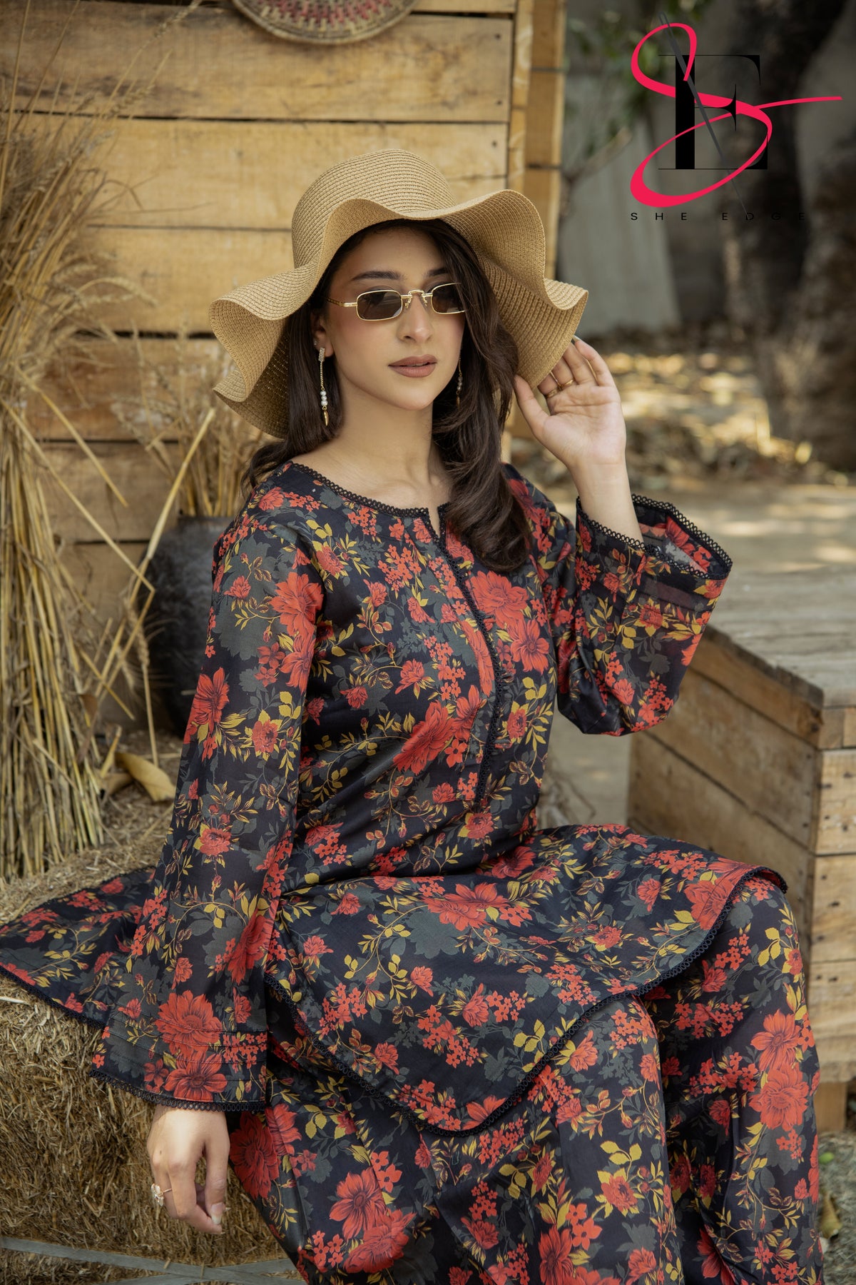 Three Piece Printed Stitched Embroidered Suit - Summers 2025