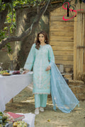 Three Piece Stitched Embroidered Suit - Summers 2025