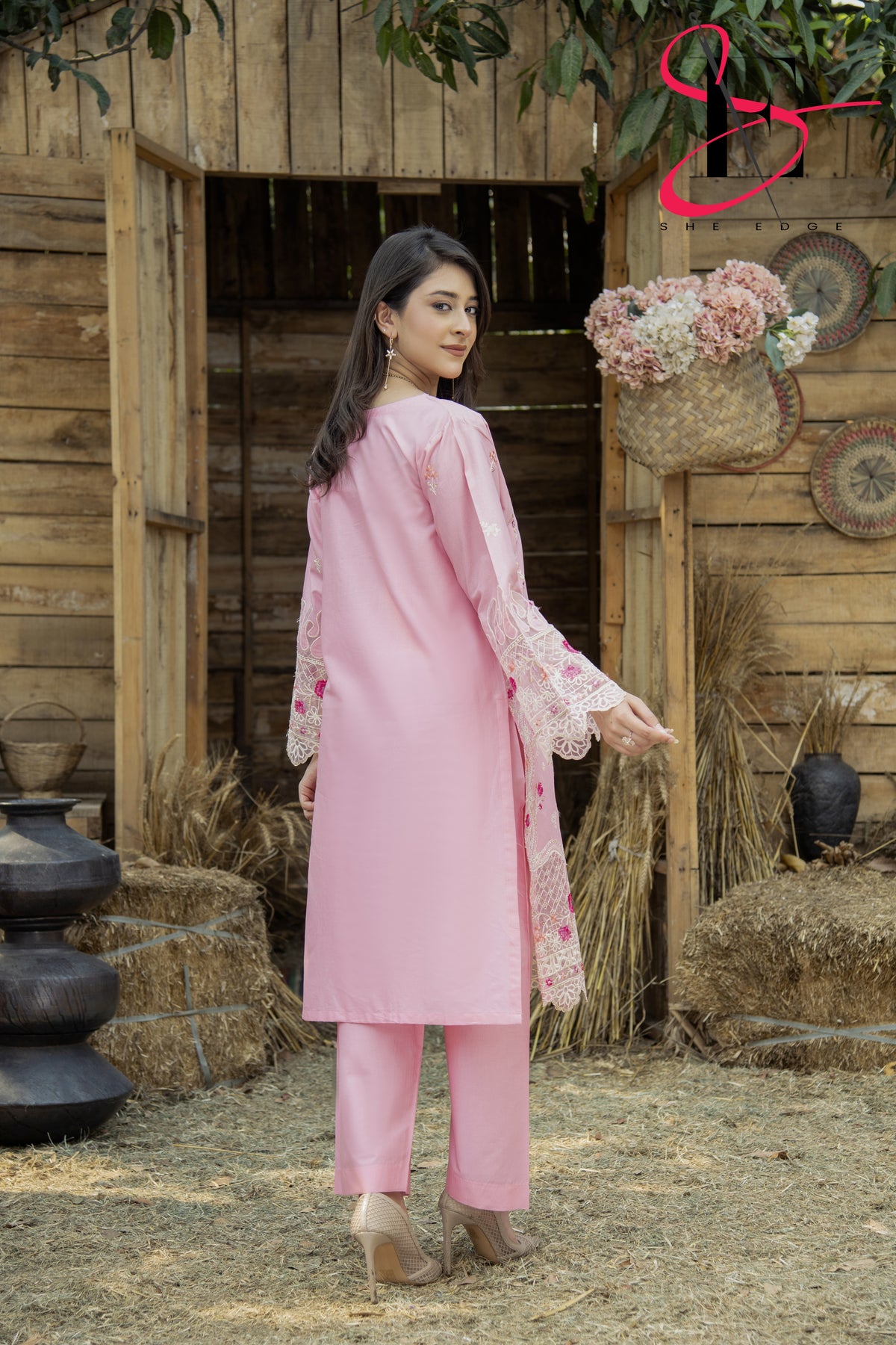 Two Piece Stitched Embroidered Suit - Summers 2025