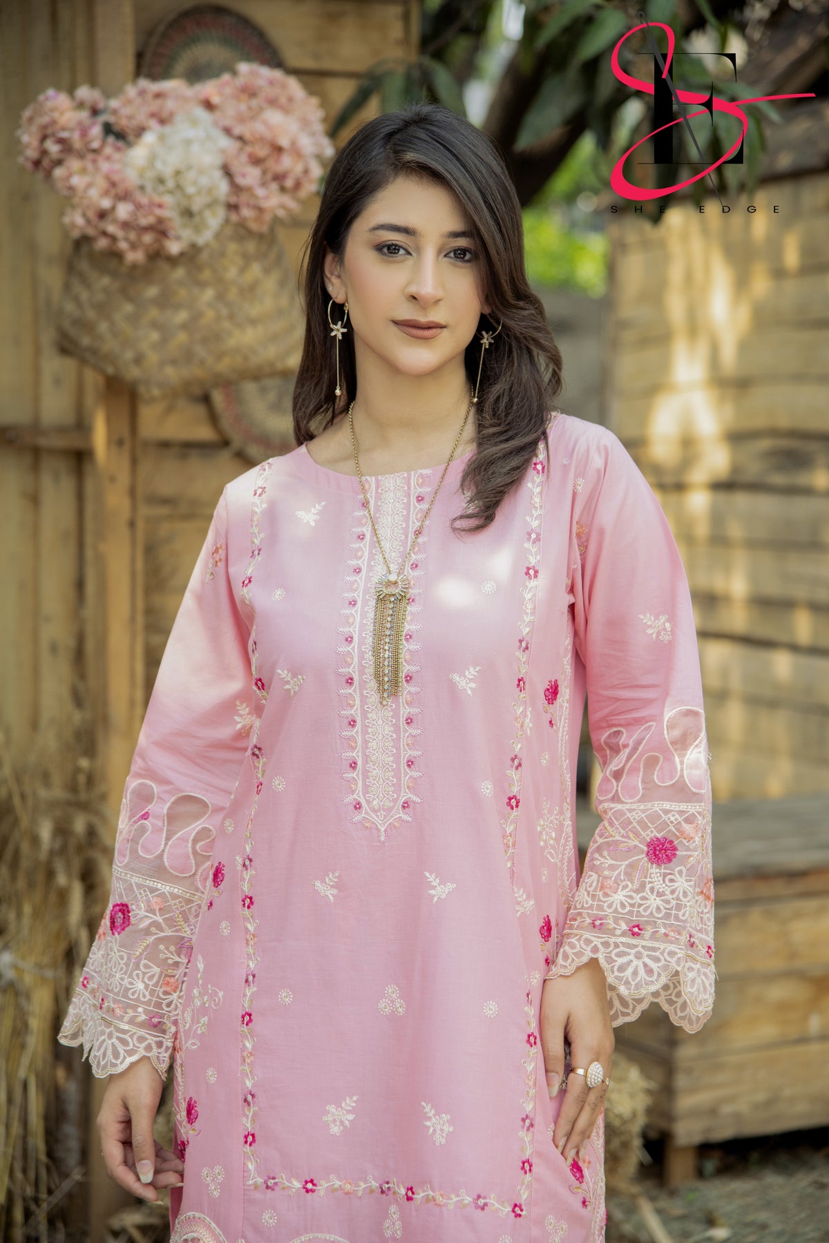 Two Piece Stitched Embroidered Suit - Summers 2025
