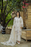 Three Piece Stitched Embroidered Suit - Summers 2025
