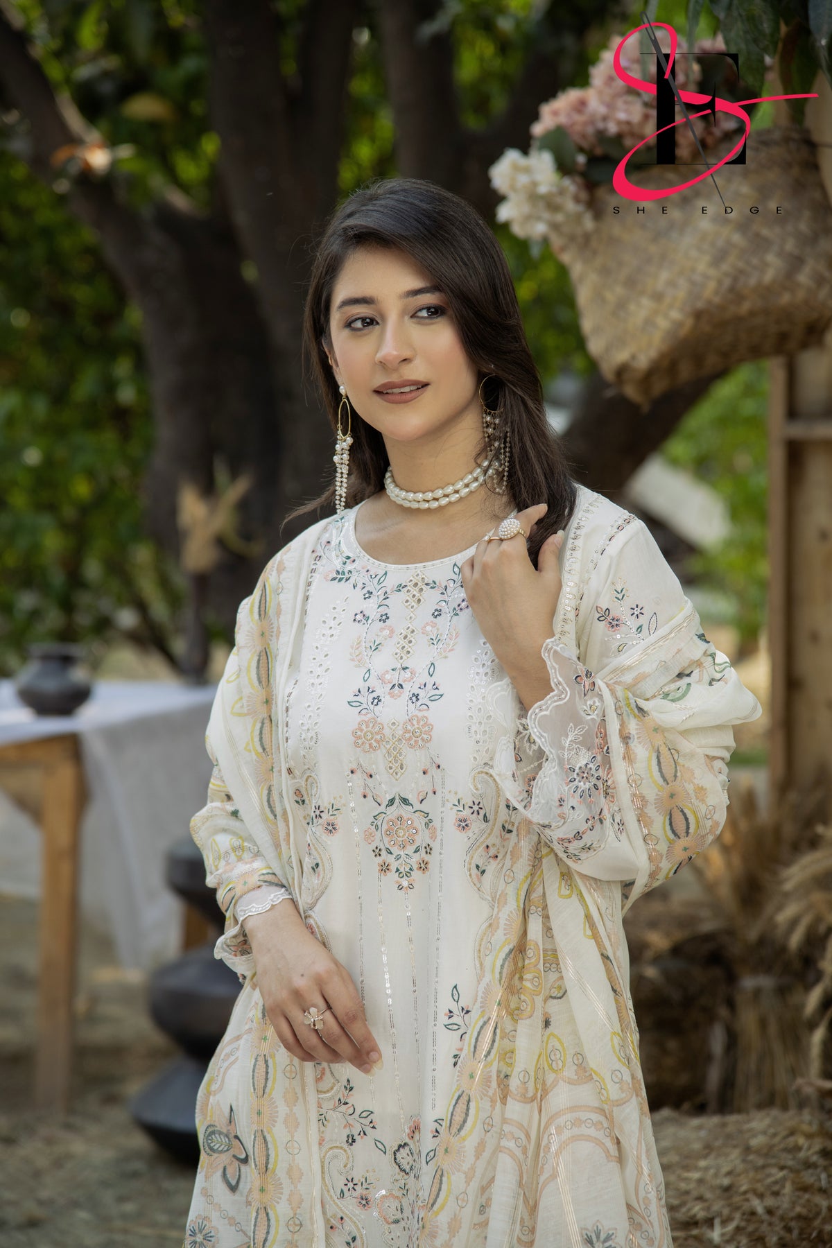 Three Piece Stitched Embroidered Suit - Summers 2025