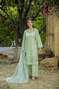 Three Piece Stitched Embroidered Suit - Summers 2025
