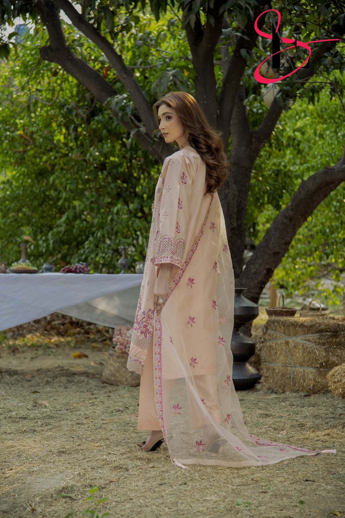 Three Piece Stitched Embroidered Suit - Summers 2025