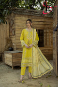 Three Piece Stitched Embroidered Suit - Summers 2025