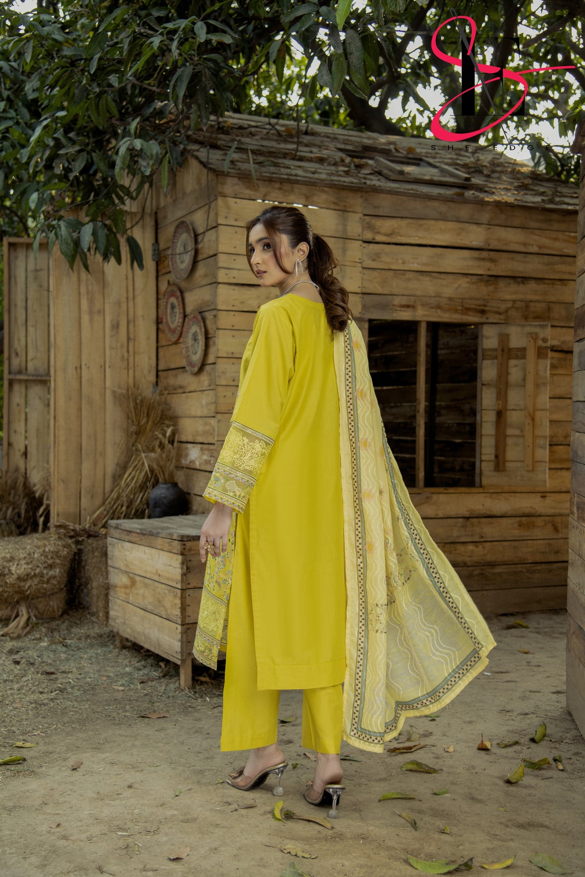Three Piece Stitched Embroidered Suit - Summers 2025
