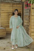 Three Piece Stitched Embroidered Suit - Summers 2025