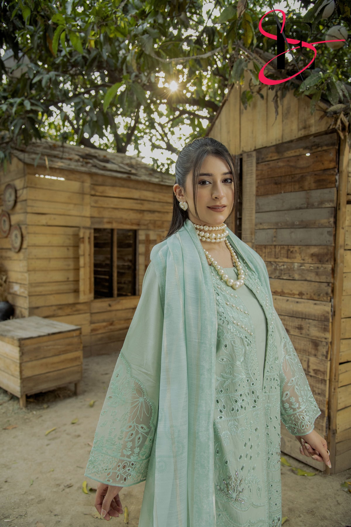 Three Piece Stitched Embroidered Suit - Summers 2025