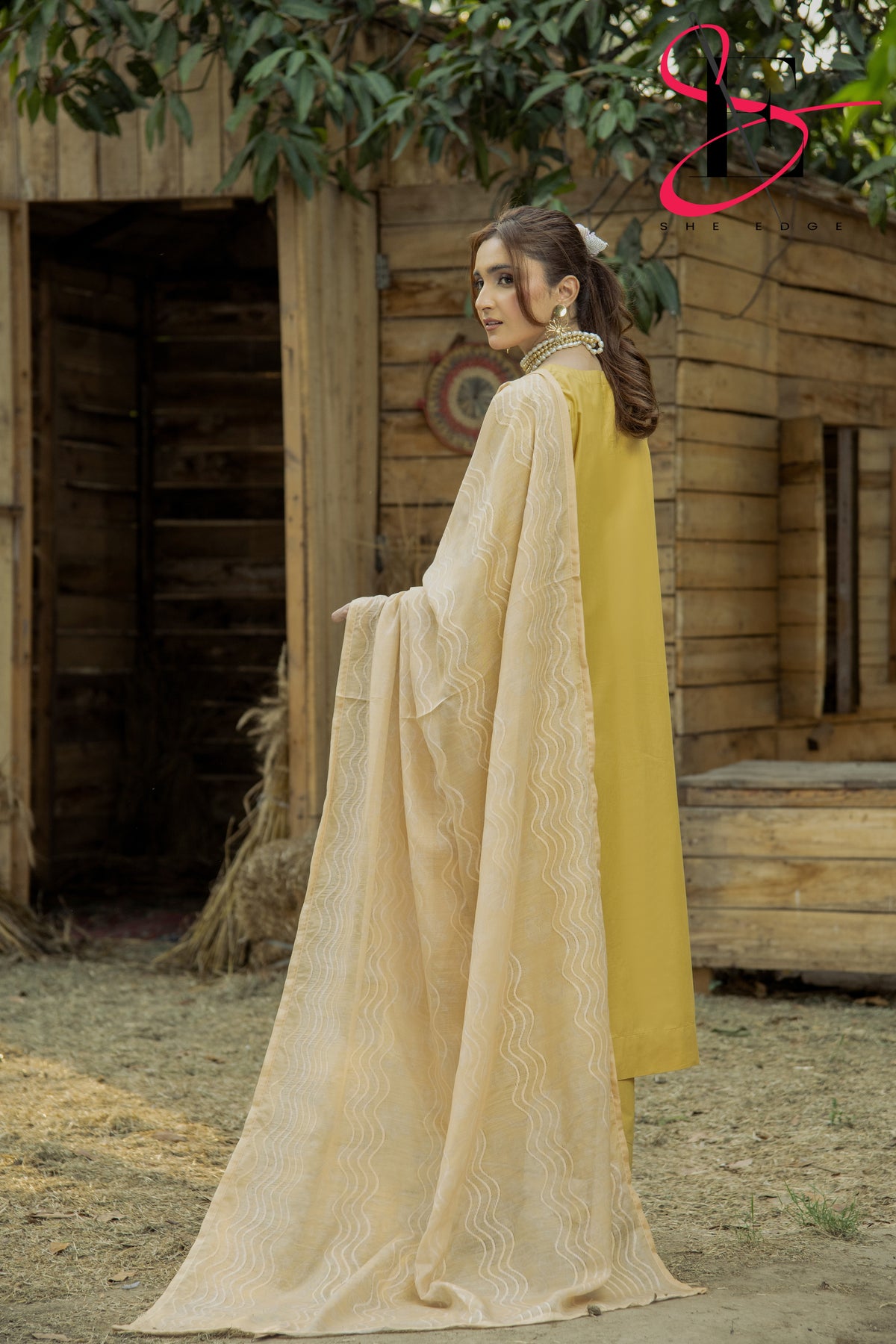 Three Piece Stitched Embroidered Suit - Summers 2025