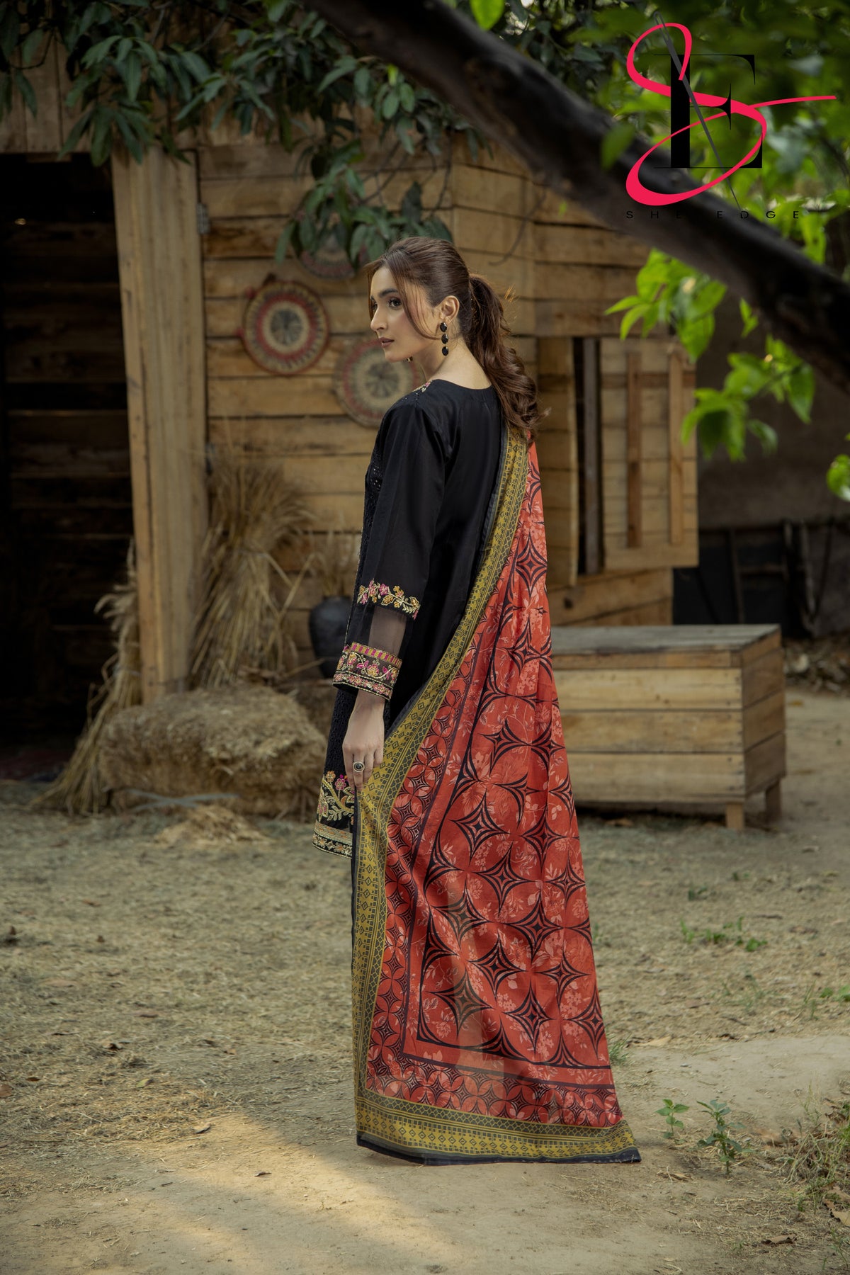 Three Piece Stitched Embroidered Suit - Summers 2025