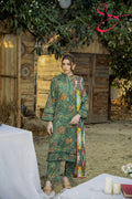 Three Piece Printed Stitched Embroidered Suit - Summers 2025