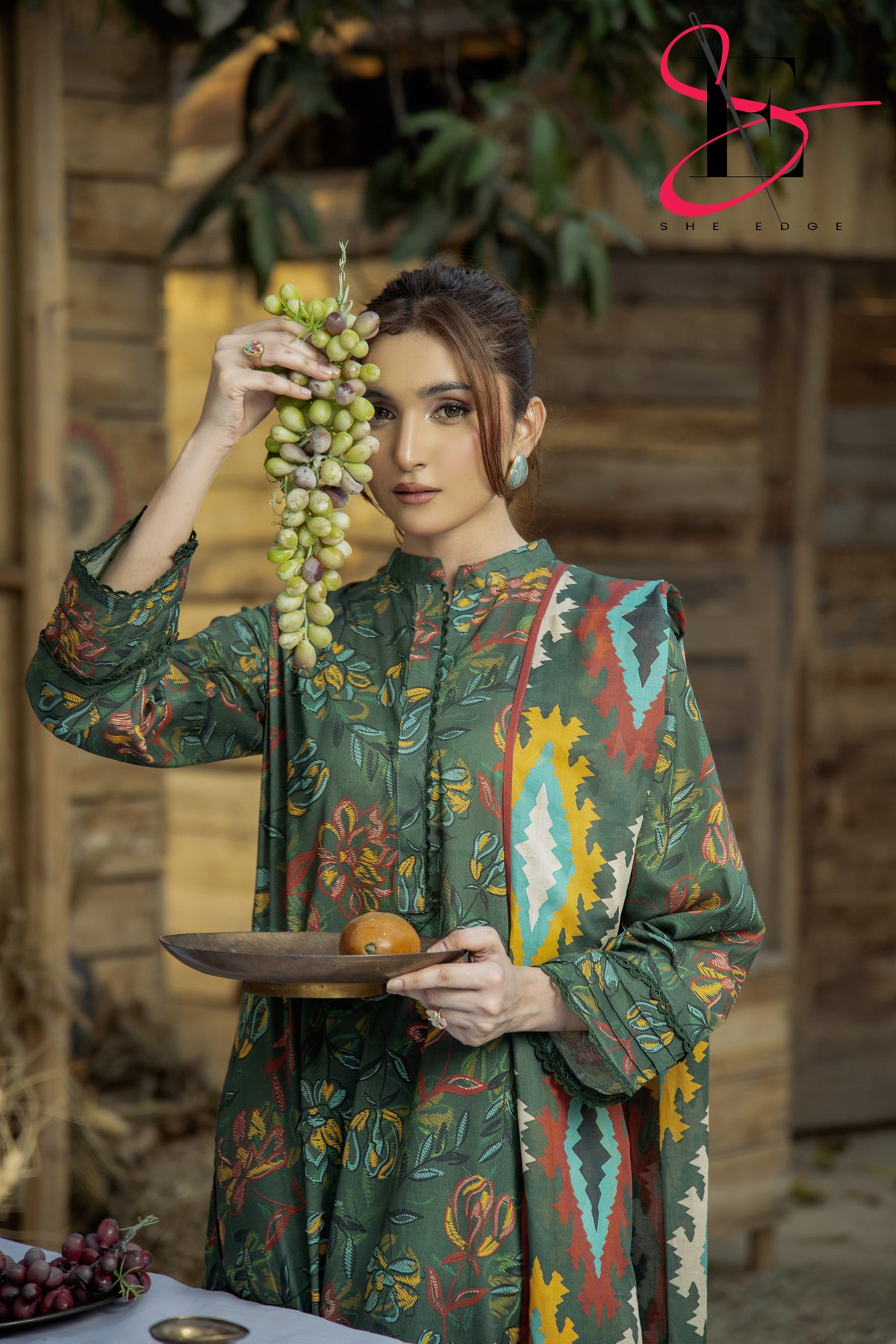 Three Piece Printed Stitched Embroidered Suit - Summers 2025