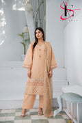 Three Piece Stitched Embroidered Suit - Summers 2025