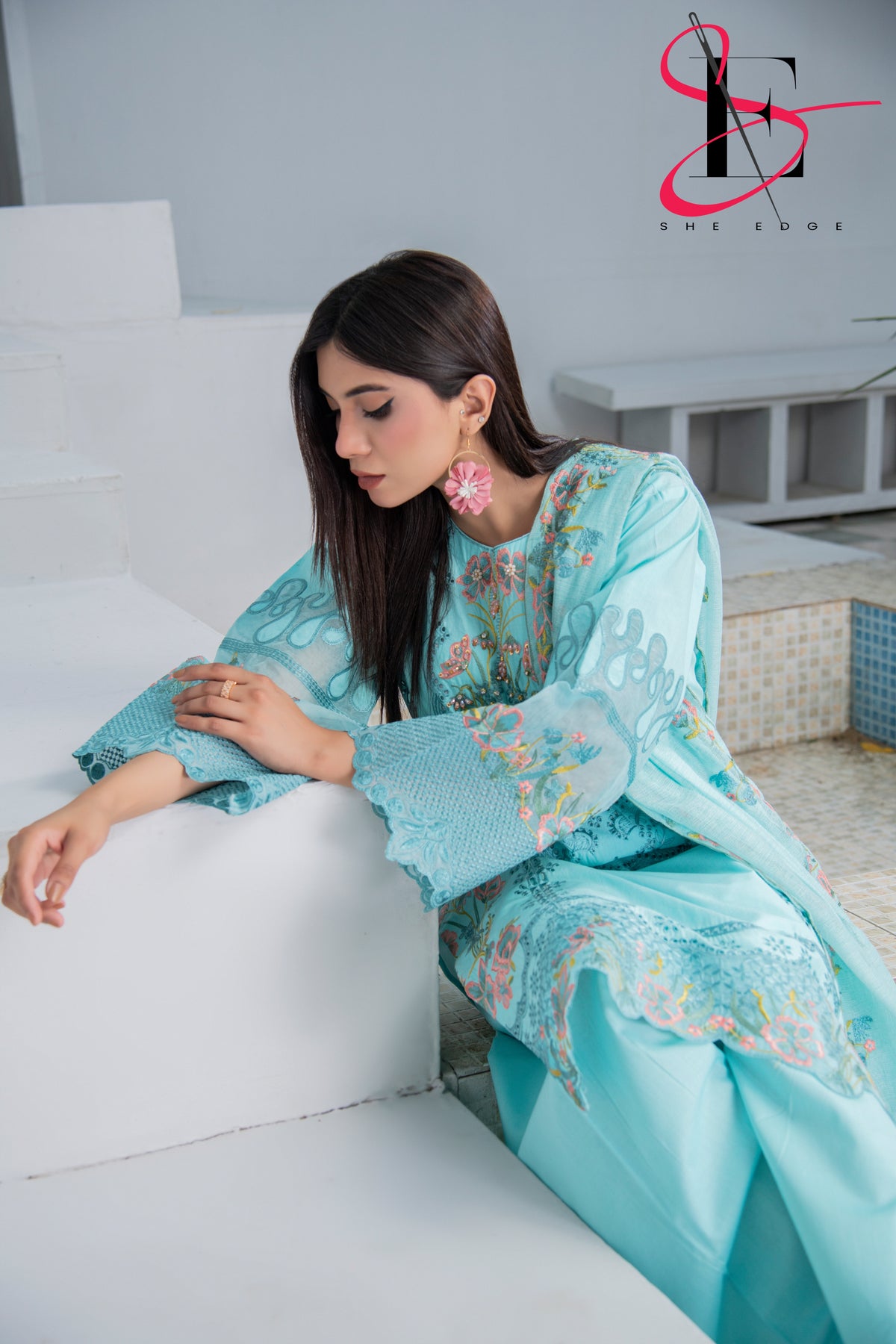 Three Piece Stitched Embroidered Suit - Summers 2025