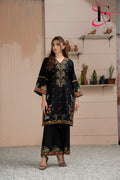 Two Piece Stitched Embroidered Suit -  Summers 2024