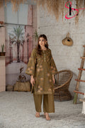 Two Piece Stitched Embroidered Suit -  Summers 2024