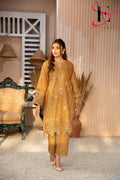 Two Piece Stitched Embroidered Suit -  Summers 2024