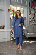 Two Piece Stitched Embroidered Suit -  Summers 2024