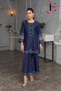 Two Piece Stitched Embroidered Suit -  Summers 2024