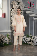 Two Piece Stitched Embroidered Suit -  Summers 2024